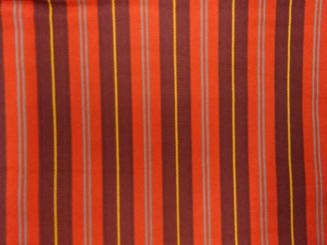  本場筑前博多縞模様織出し半幅帯